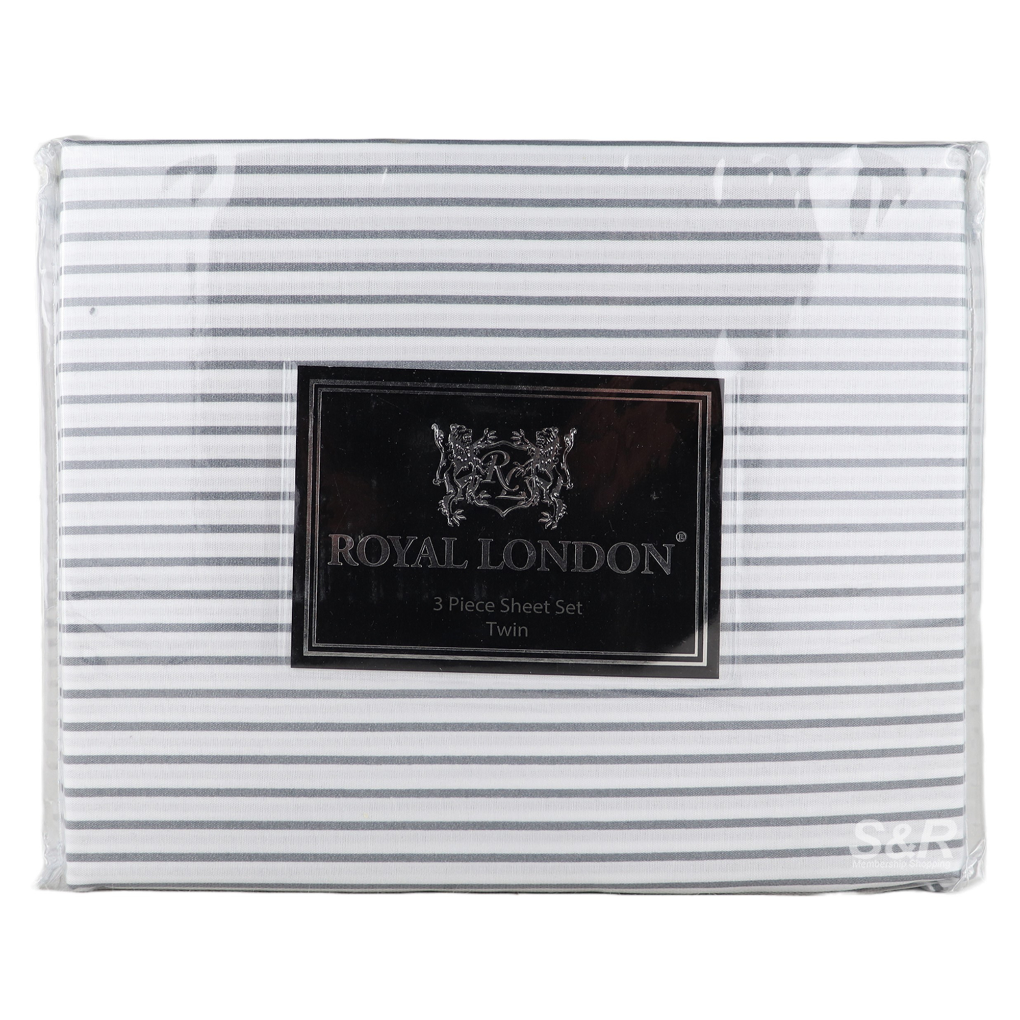 Royal London Twin Sheet Set 3pcs Royal London Twin Sheet Set 3pcs
